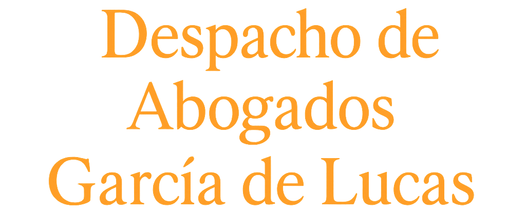 Logo despacho de Abogados García de Lucas